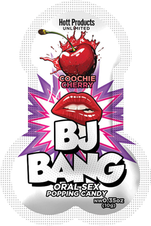 Bj Bang - Oral Sex Popping Candy - Cherry 10gm | 818361035977 | Available at EroticWarehouse.com