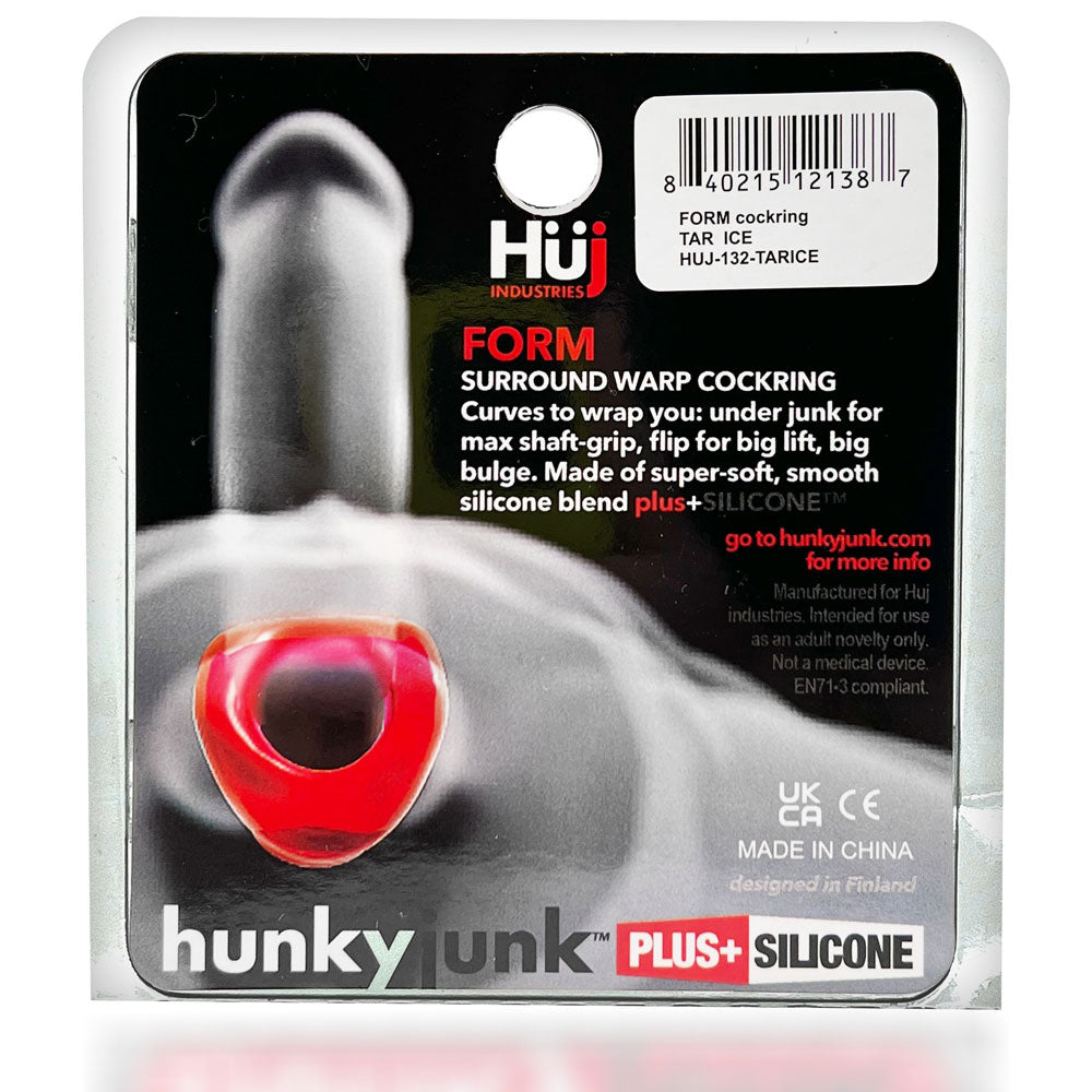 Form Cockring - Tar Ice | 840215121387 | Available at EroticWarehouse.com