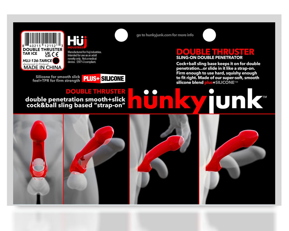 Double Thruster - Tar Ice | 840215121523 | Available at EroticWarehouse.com