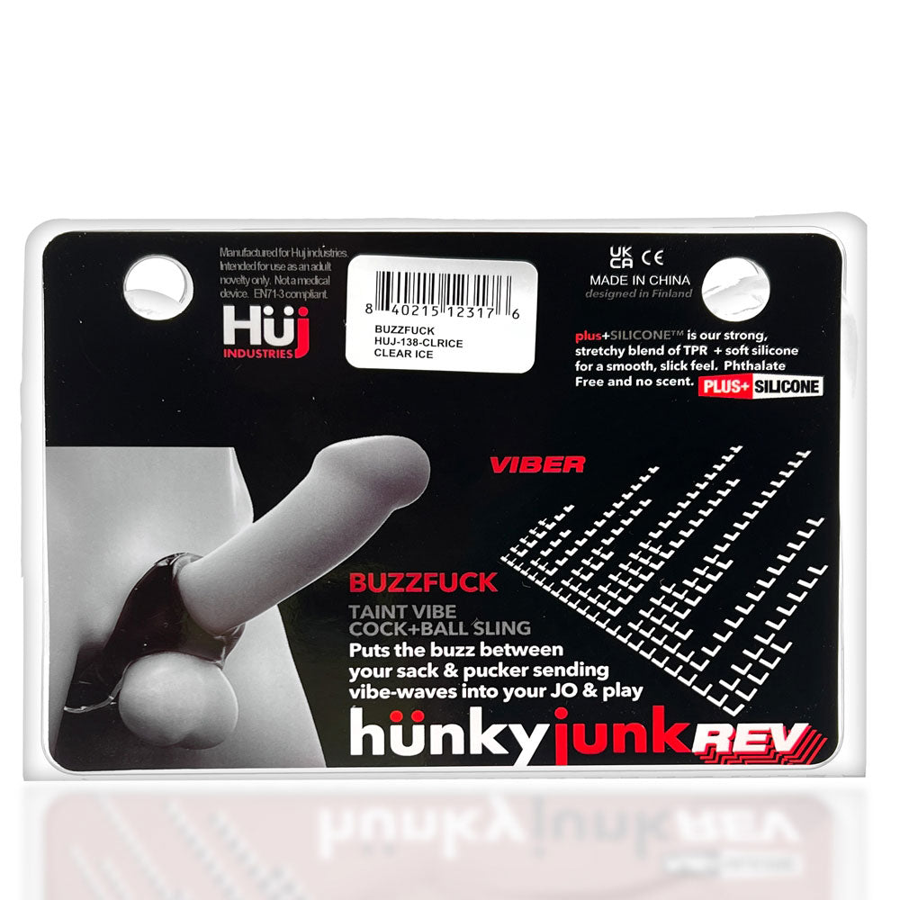 Buzzfuck Taint Vibe-Sling - Tar Ice | 840215123169 | Available at EroticWarehouse.com