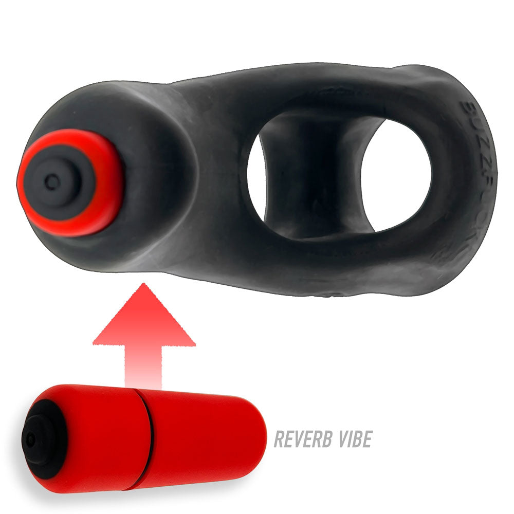 Buzzfuck Taint Vibe-Sling - Tar Ice | 840215123169 | Available at EroticWarehouse.com