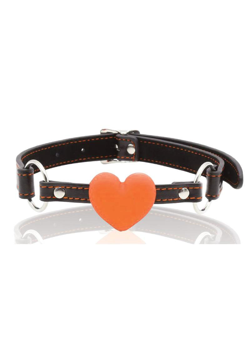 The 9's - Orange Is the New Black - Heart Gag | 847841025324 | Available at EroticWarehouse.com