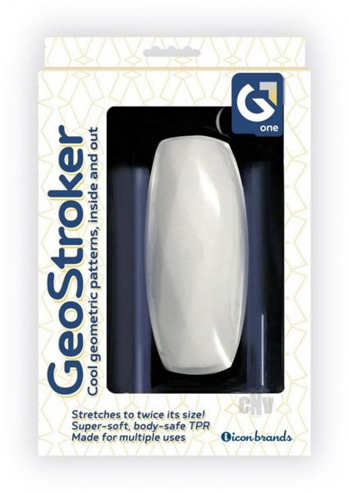 Geostroker 1 Stroker - White | 847841031042 | Available at EroticWarehouse.com