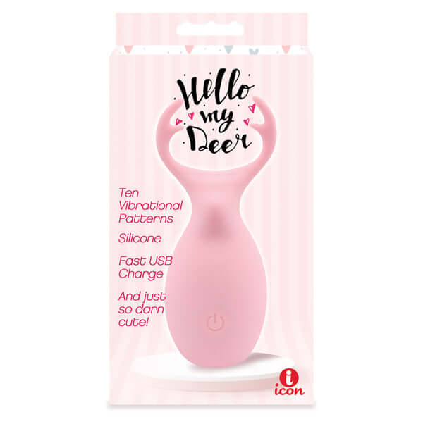 Buzzy Buddies Hello Dear - Pink | 847841040303 | Available at EroticWarehouse.com