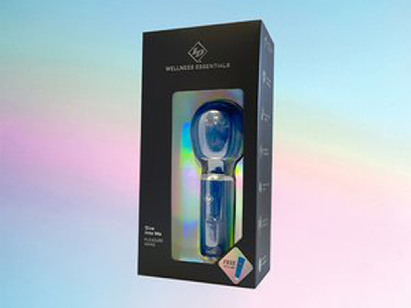 Give Into Me Pleasure Wand - Blue | 761236903779 | Available at EroticWarehouse.com