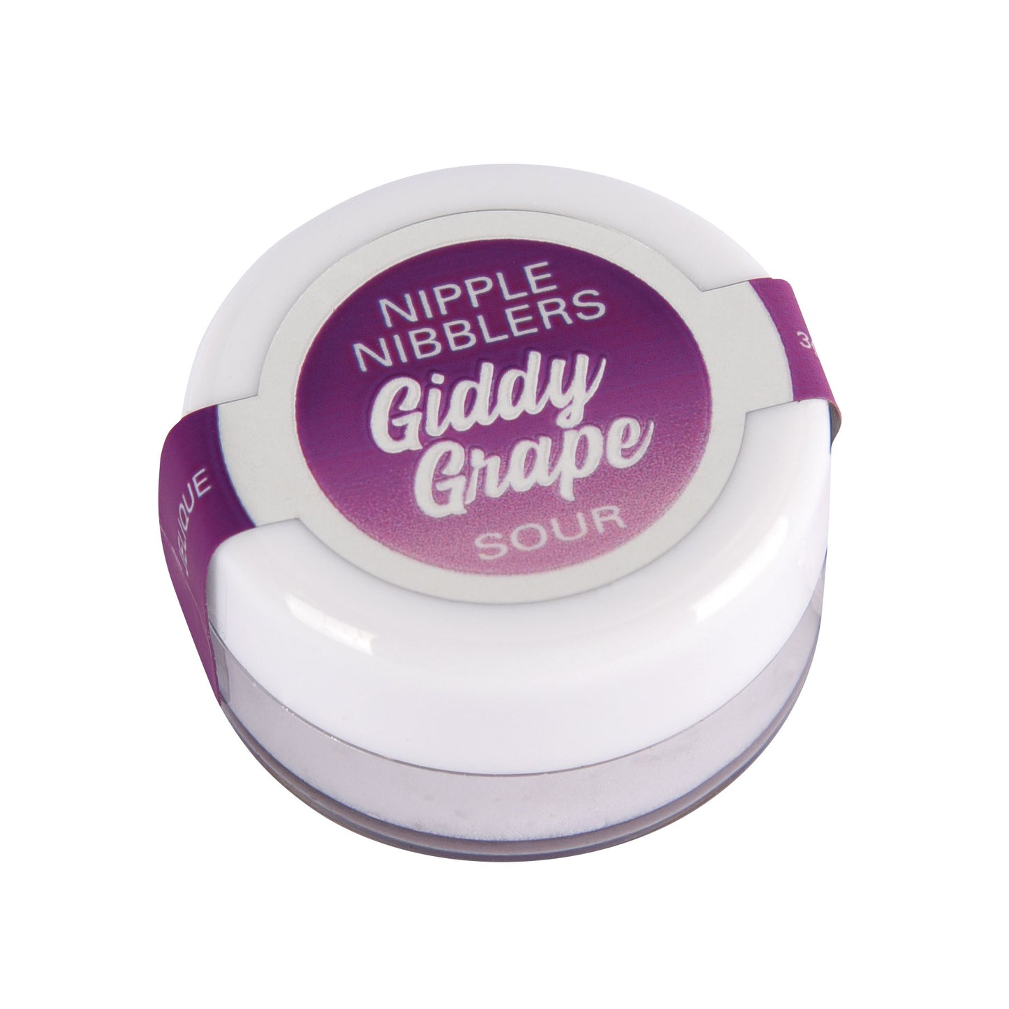 Nipple Nibbler Sour Pleasure Balm Giddy Grape - 3g Jar | 638258902670 | Available at EroticWarehouse.com