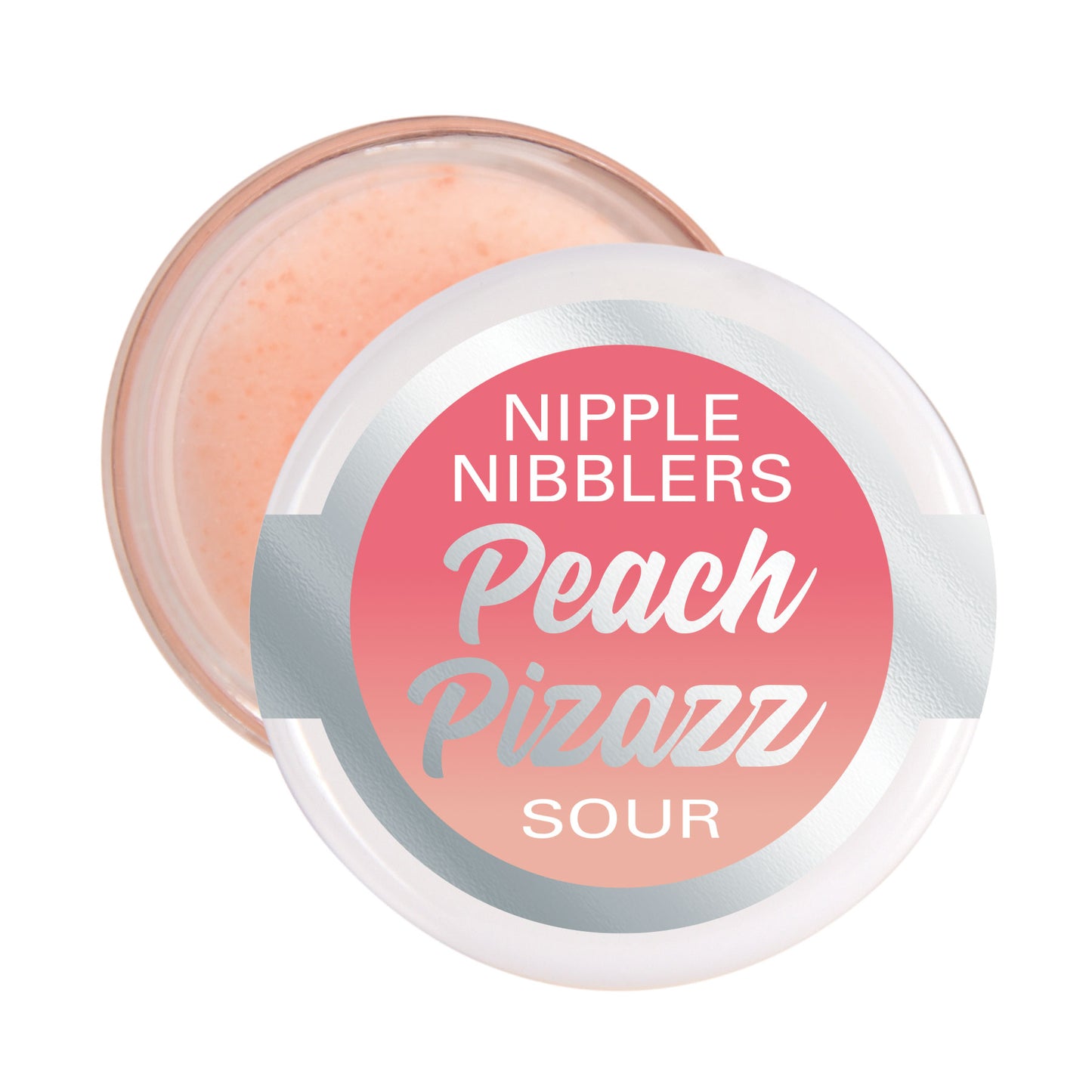 Nipple Nibbler Sour Pleasure Balm Peach Pizazz - 3g Jar | 638258902717 | Available at EroticWarehouse.com