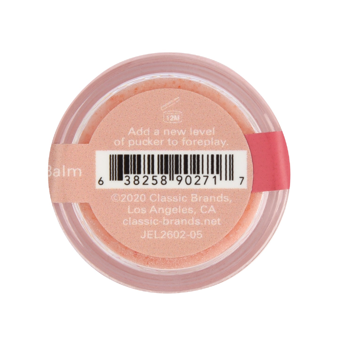 Nipple Nibbler Sour Pleasure Balm Peach Pizazz - 3g Jar | 638258902717 | Available at EroticWarehouse.com