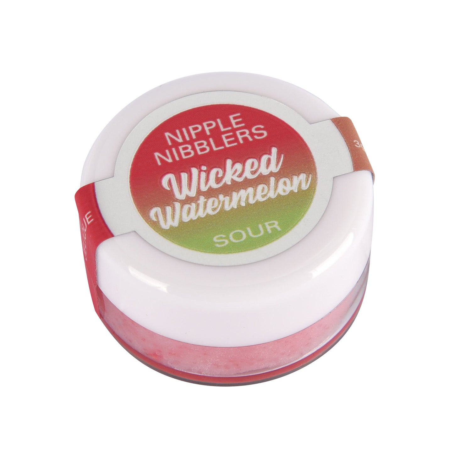 Nipple Nibbler Sour Pleasure Balm Wicked Watermelon - 3g Jar | 638258902694 | Available at EroticWarehouse.com