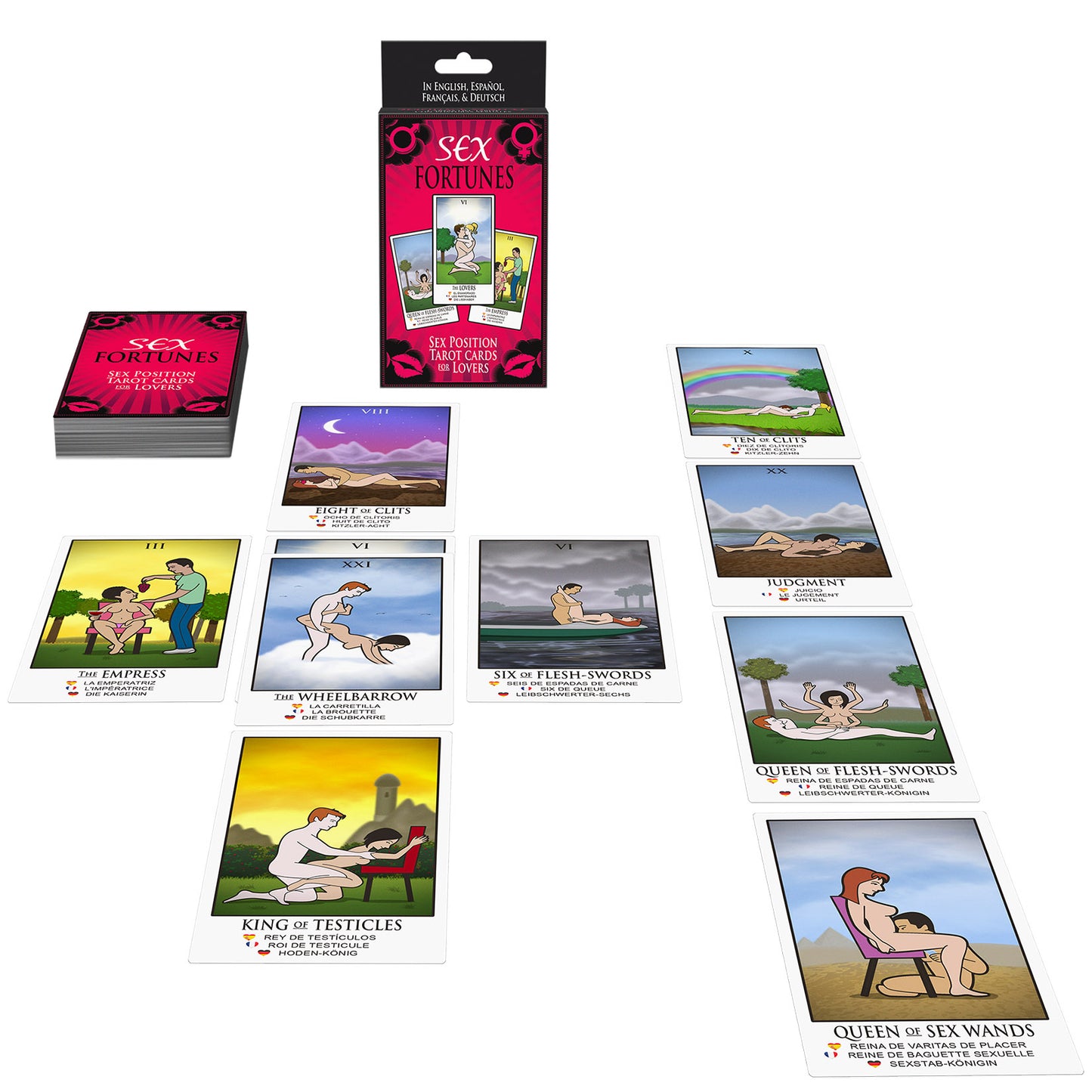 Sex Fortunes Card Game | 825156108741 | Available at EroticWarehouse.com