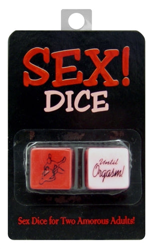 Sex! Dice | 825156107188 | Available at EroticWarehouse.com