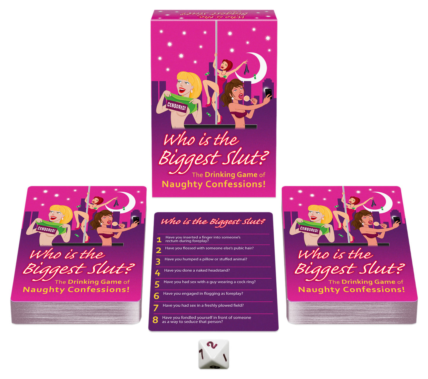 Who's the Biggest Slut? | 825156108581 | Available at EroticWarehouse.com