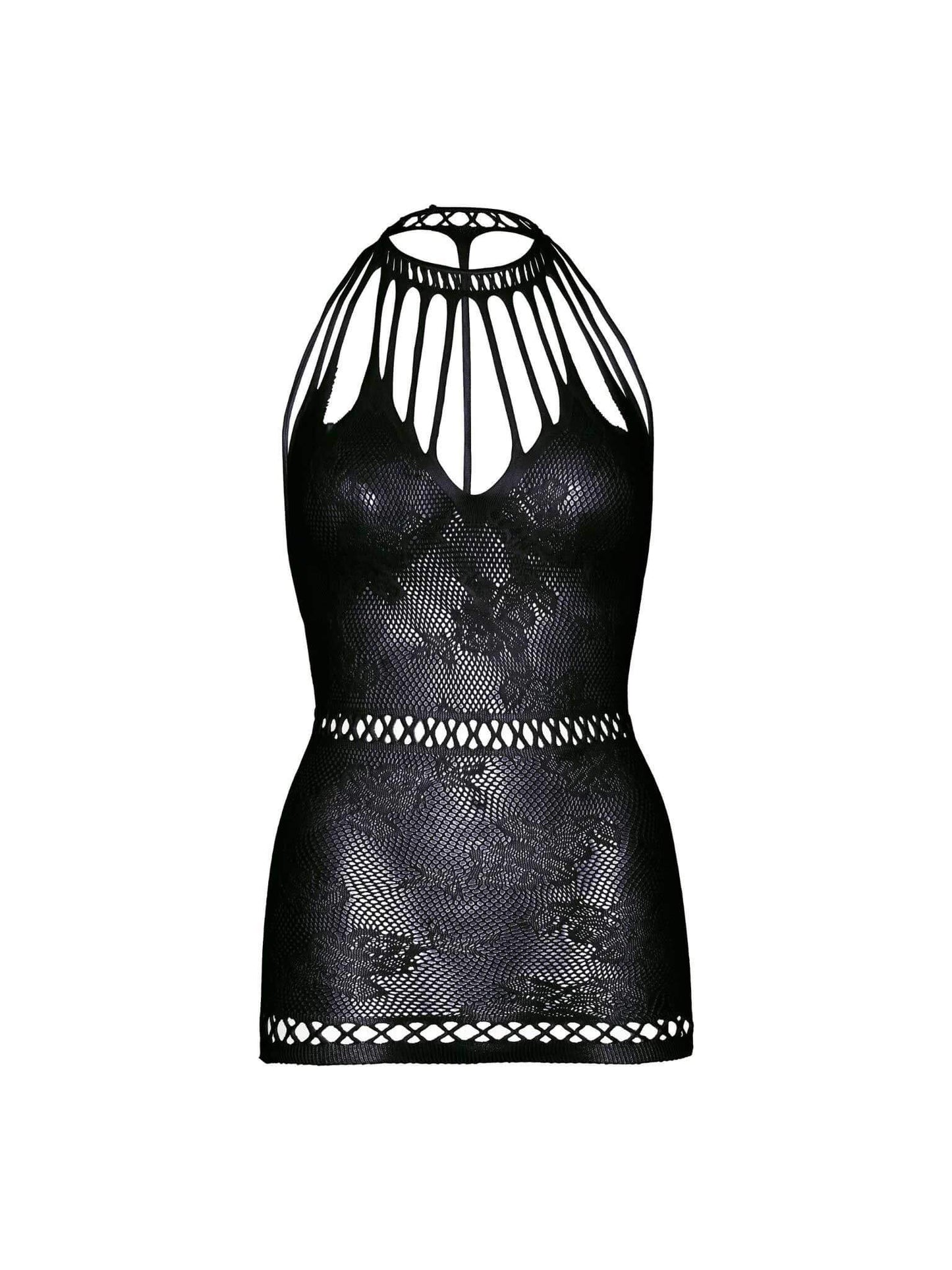 Lasting Love Lace Mini Dress - One Size - Black | 714718561295 | Available at EroticWarehouse.com
