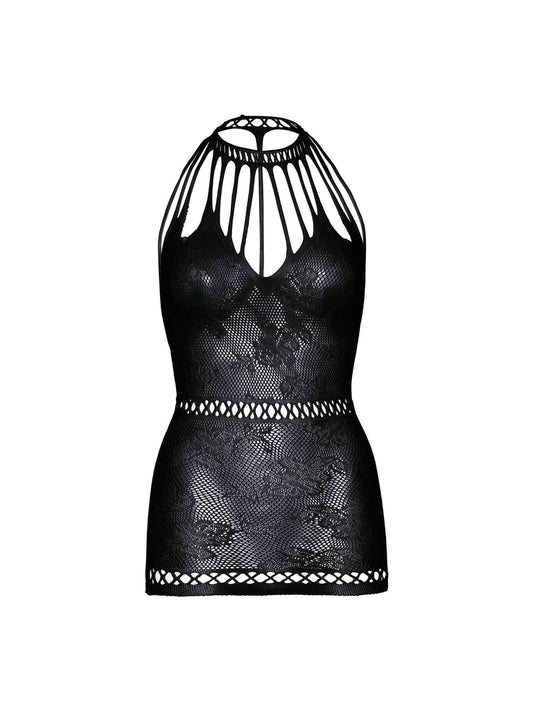 Lasting Love Lace Mini Dress - One Size - Black | 714718561295 | Available at EroticWarehouse.com