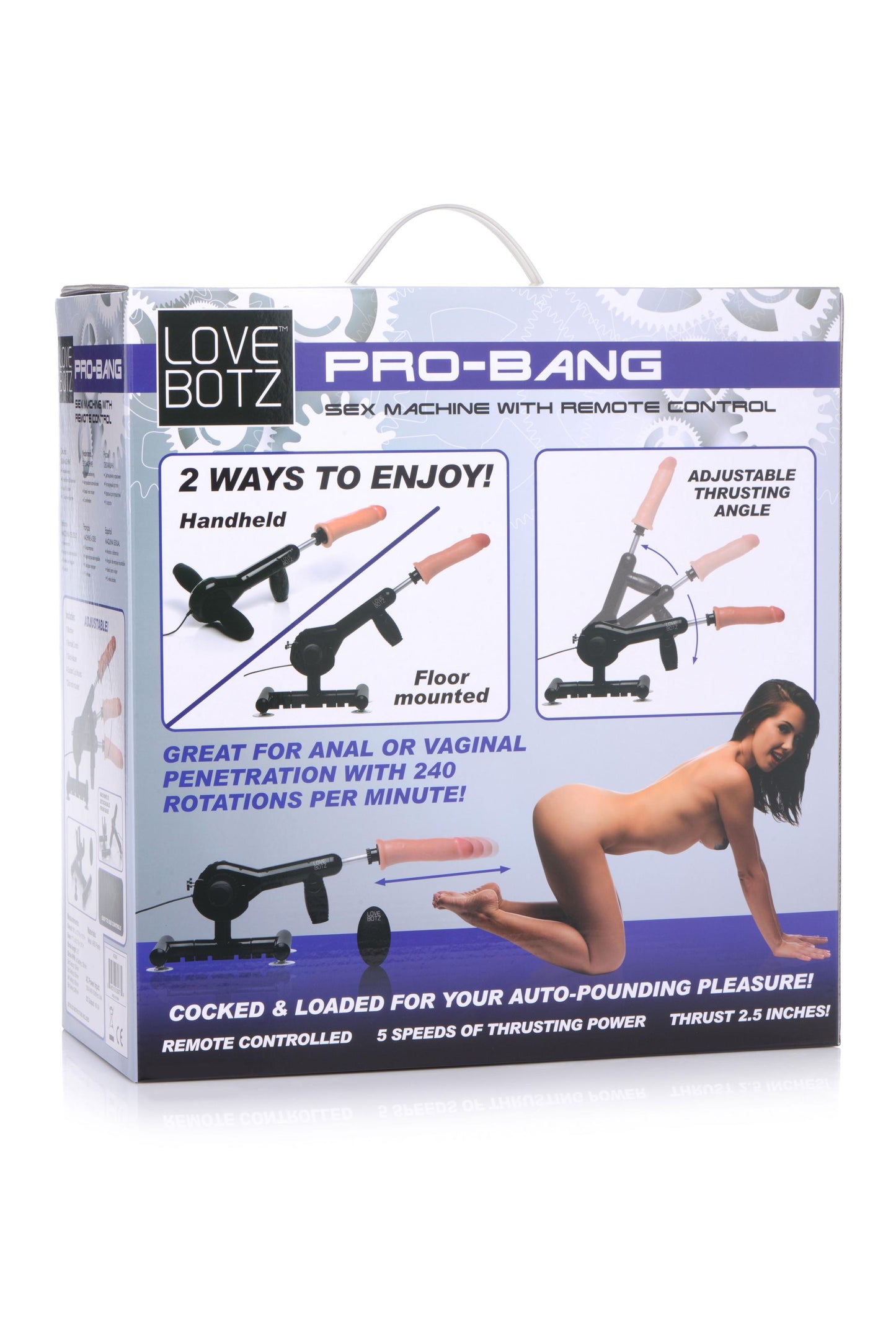 Pro-Bang Sex Machine With Remote Control | 848518039774 | Available at EroticWarehouse.com