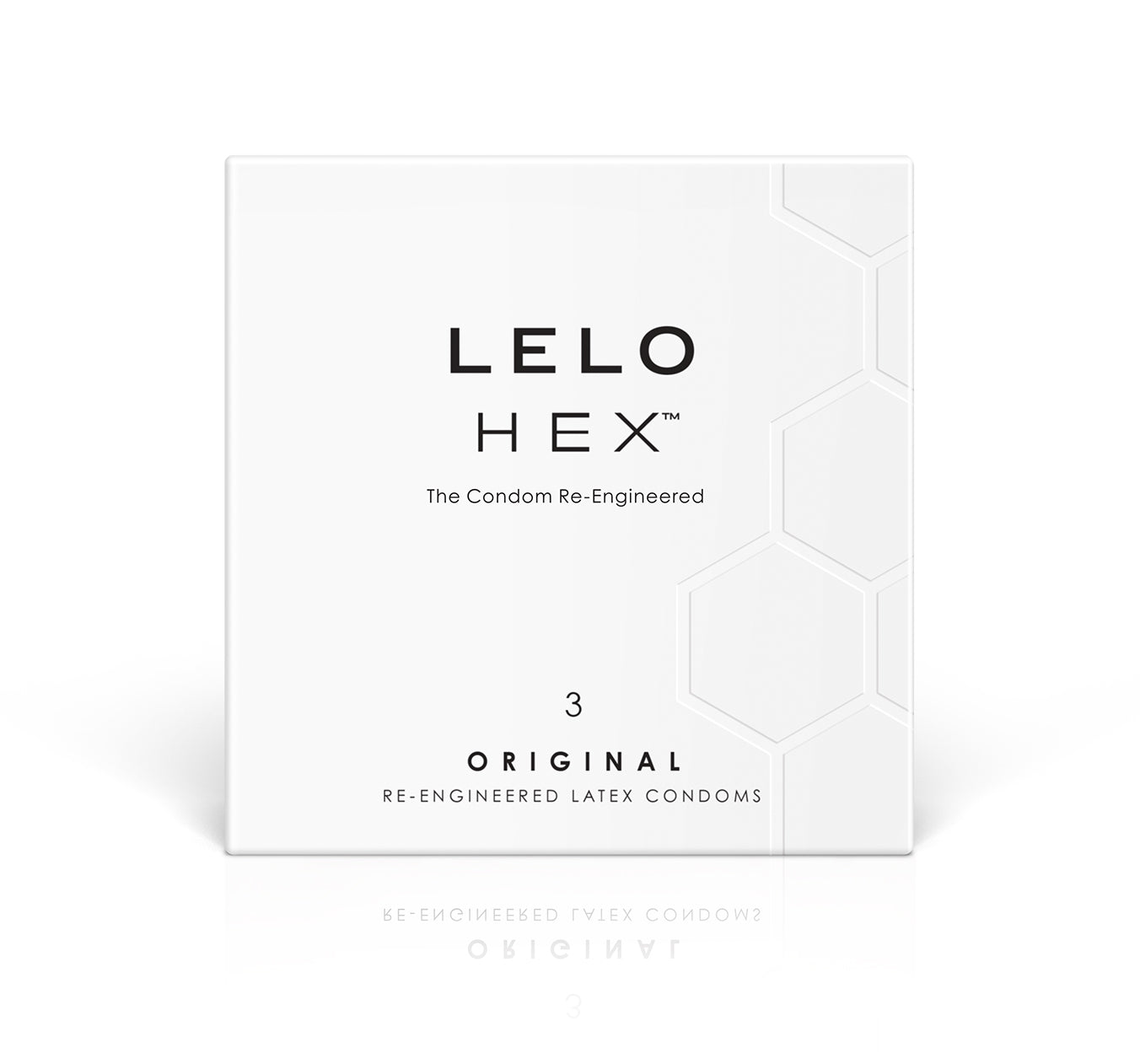 Hex Condoms Original - 3 Pack | 7350075022470 | Available at EroticWarehouse.com