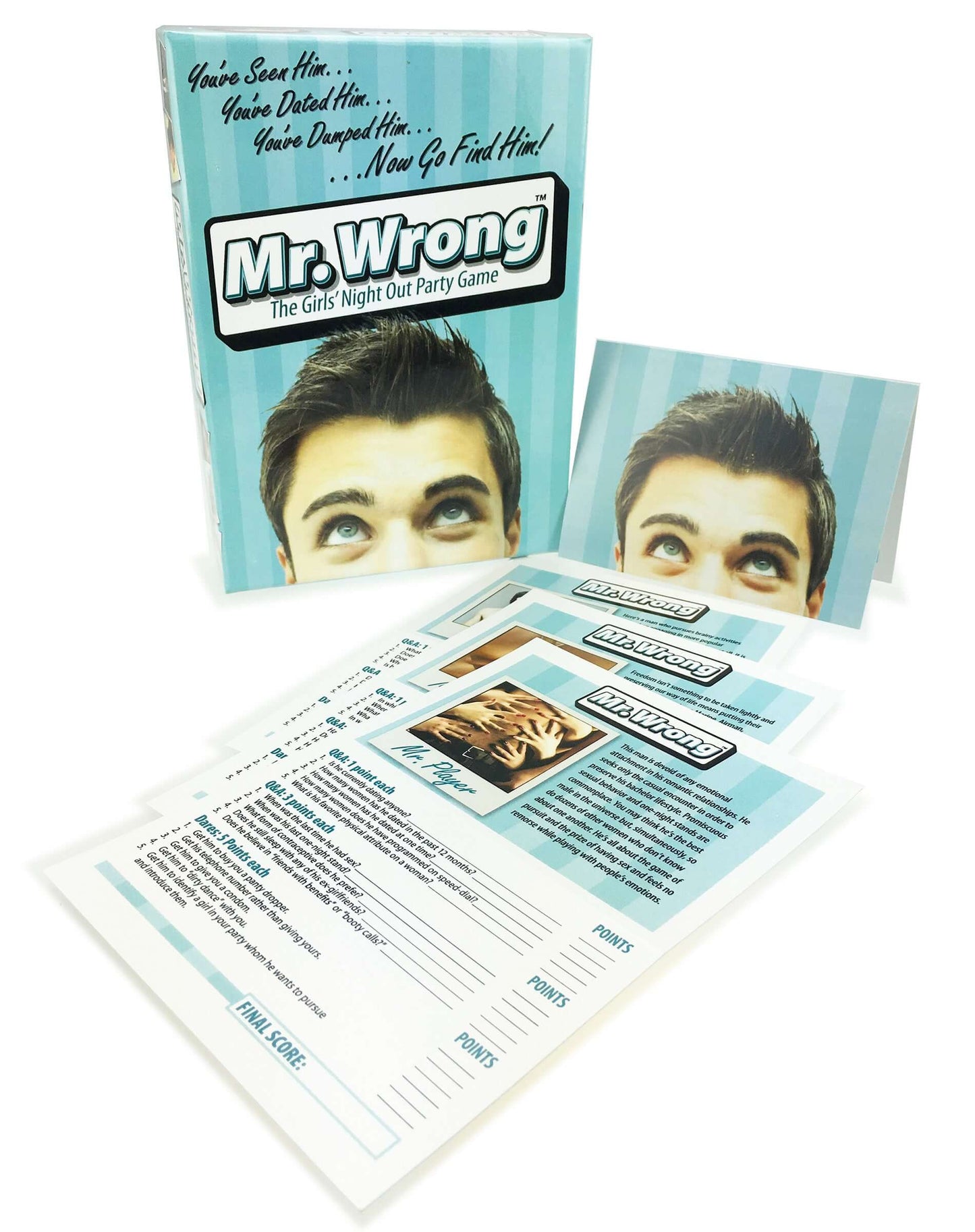 Mr. Wrong -the Girls Night Out Party Game | 685634101189 | Available at EroticWarehouse.com