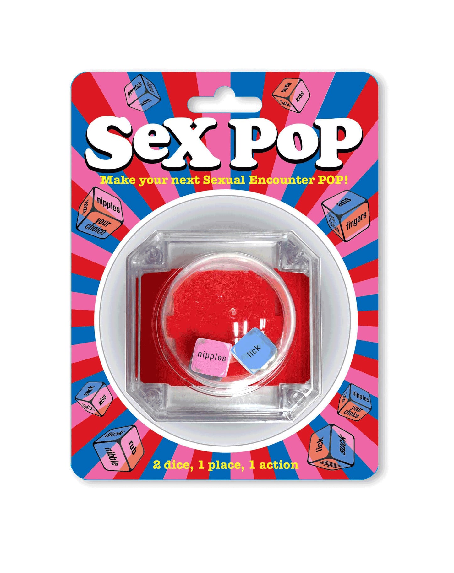 Sex Pop Popping Dice Game | 685634103725 | Available at EroticWarehouse.com