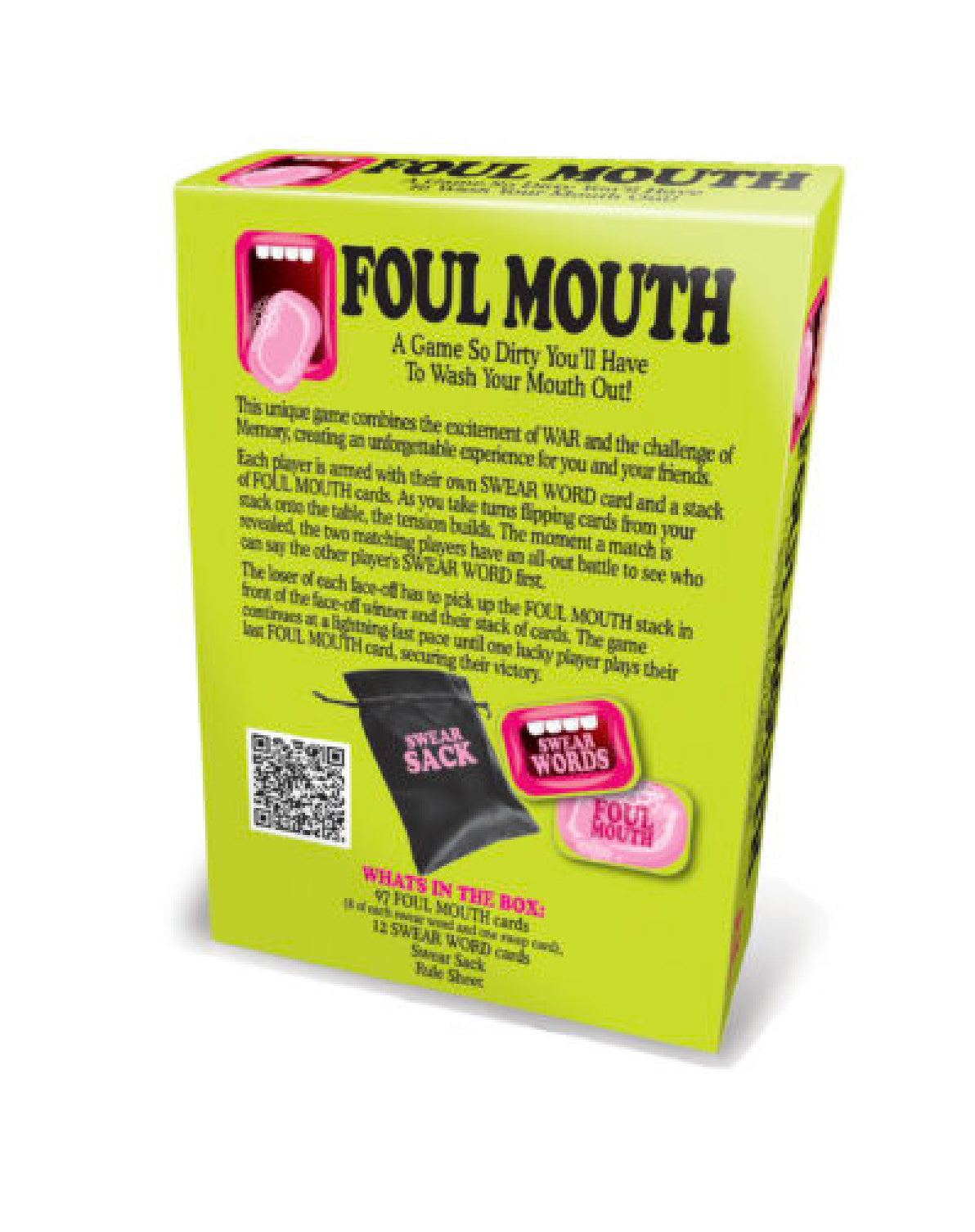 Foul Mouth Card Game | 685634103763 | Available at EroticWarehouse.com