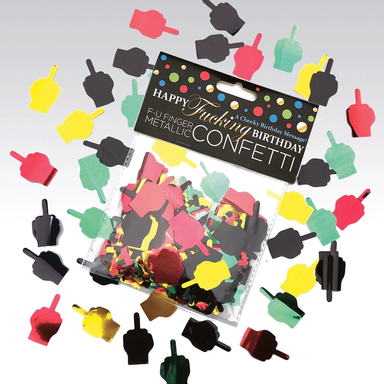 Happy Fucking Birthday Confetti | 817717010549 | Available at EroticWarehouse.com