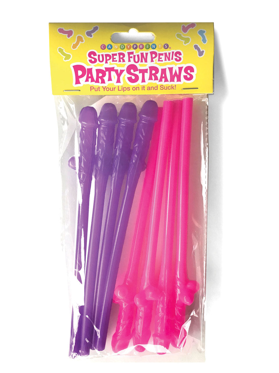 Super Fun Penis Party Straws | 817717010570 | Available at EroticWarehouse.com