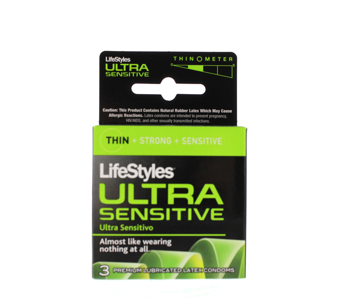 Lifestyles Ultra Sensitive - 3 Pack | 070907017036 | Available at EroticWarehouse.com