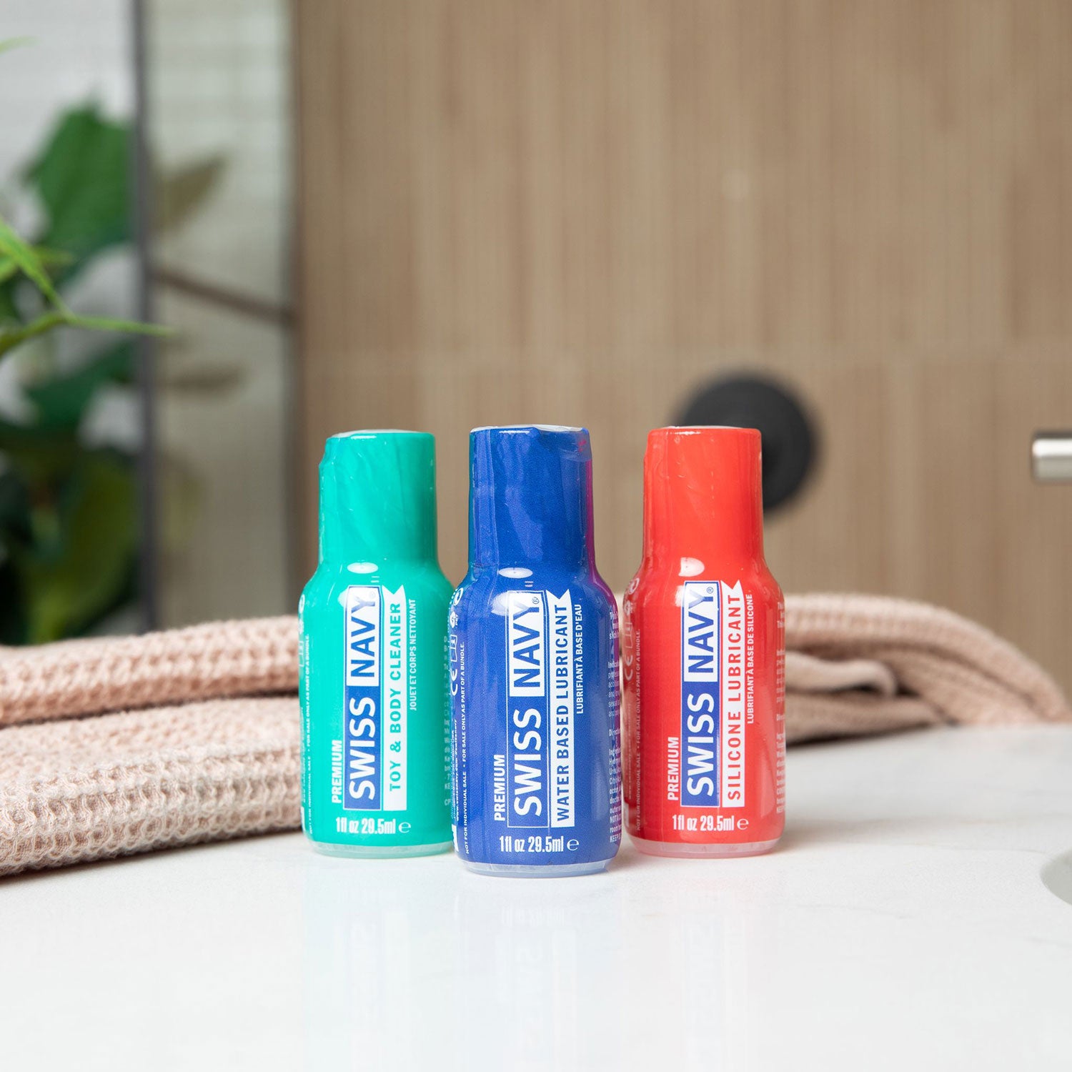 Swiss Navy Essentials Variety Pack 3-1oz | 69943900704 | Available at EroticWarehouse.com