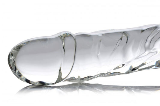 Brutus Glass Dildo Thruster - Clear | 848518025593 | Available at EroticWarehouse.com