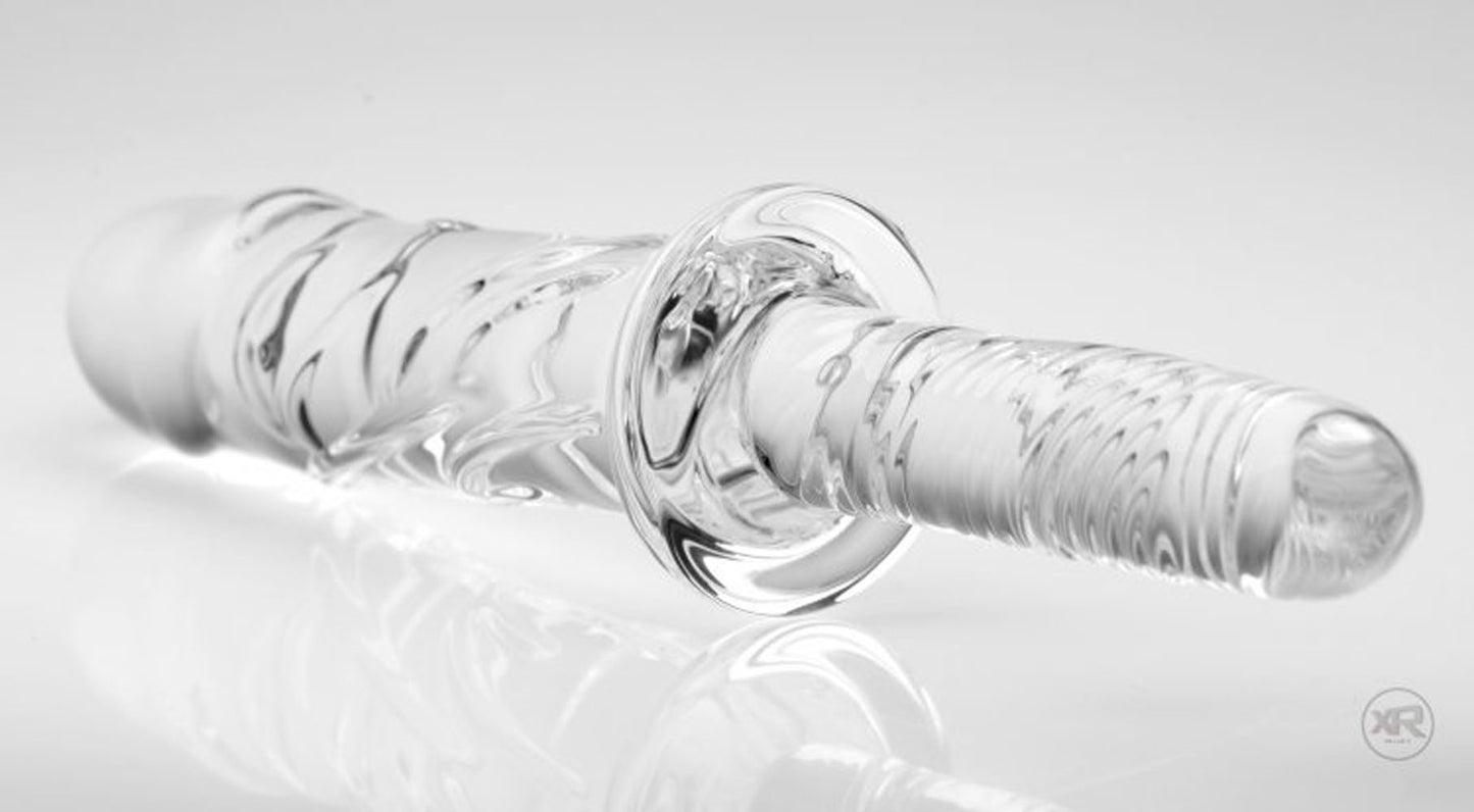 Brutus Glass Dildo Thruster - Clear | 848518025593 | Available at EroticWarehouse.com