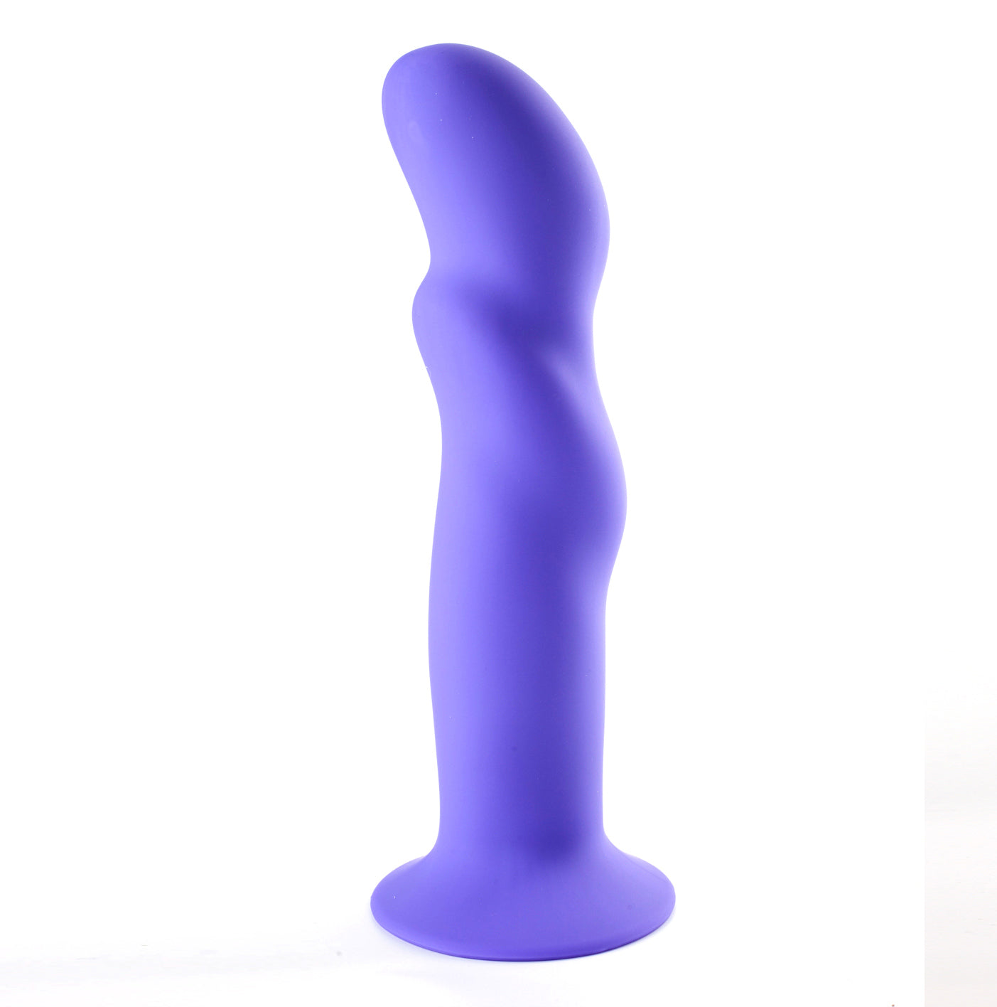 Riley Silicone Swirled Dong - Neon Purple | 5060311470119 | Available at EroticWarehouse.com