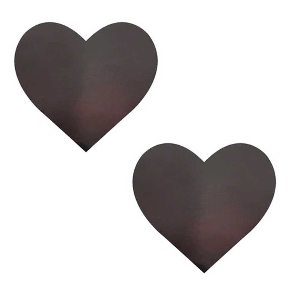 Neon Pinky Tink Temperature Reactive Heart Nipple Cover Pasties | 810121170175 | Available at EroticWarehouse.com