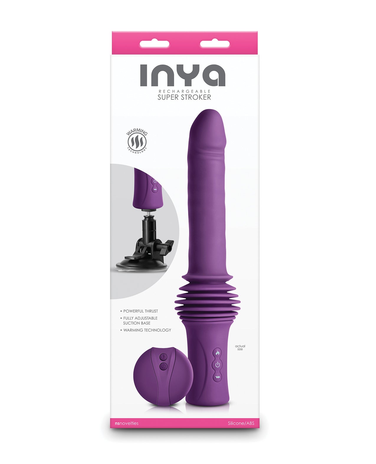 Inya - Super Stroker - Purple | 657447108327 | Available at EroticWarehouse.com