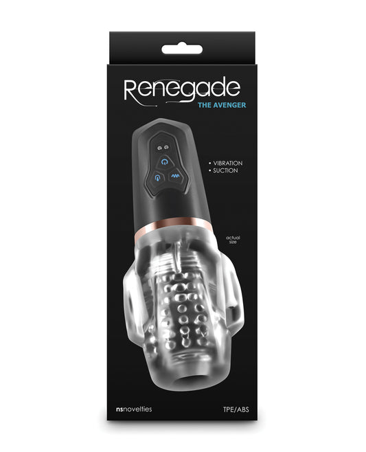 Renegade - Avenger - Black | 657447108761 | Available at EroticWarehouse.com