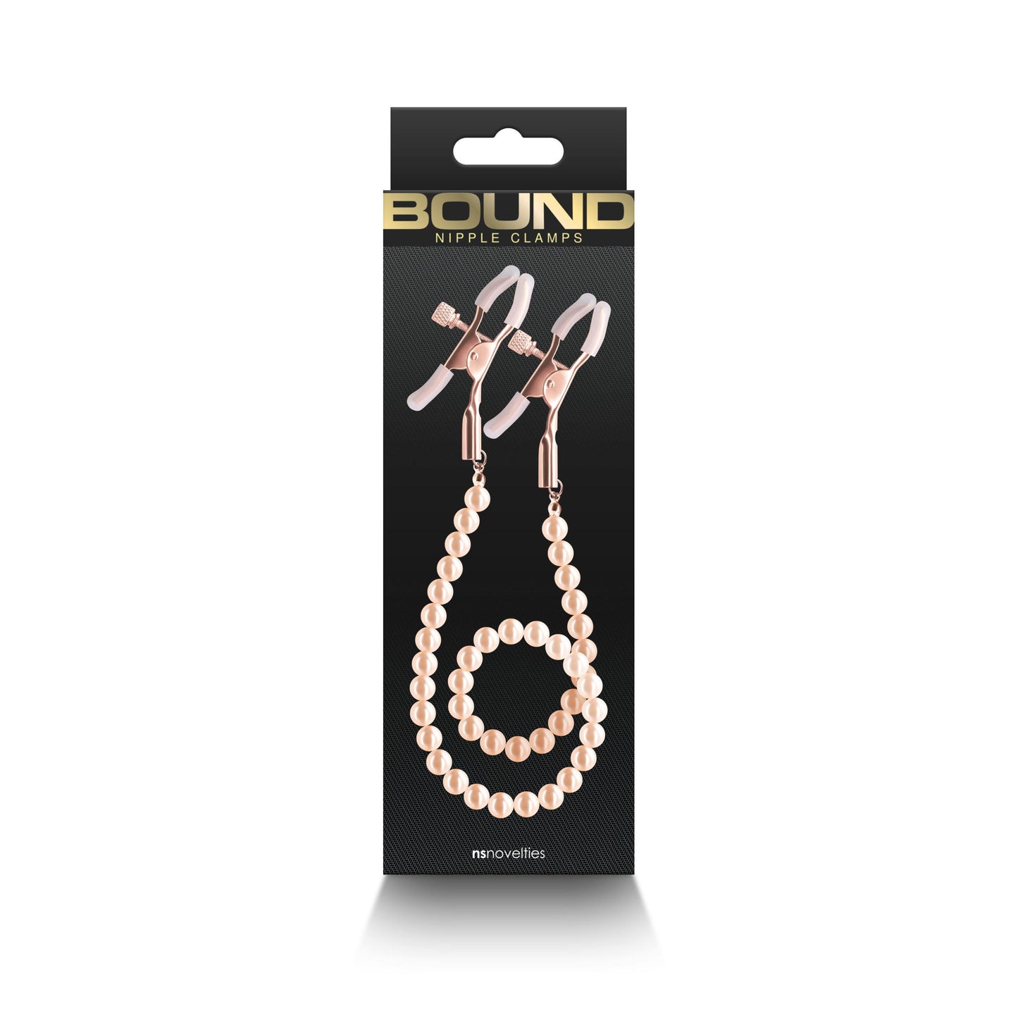 Bound - Nipple Clamps - Dc1 - Rose Gold | 657447106897 | Available at EroticWarehouse.com
