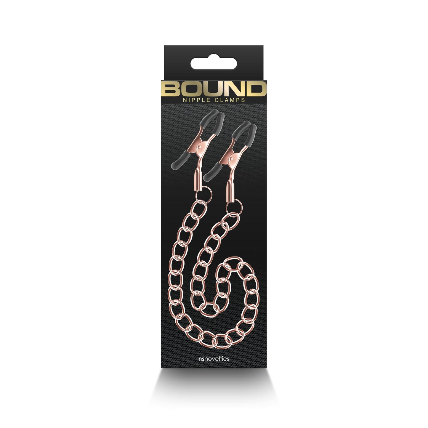 Bound - Nipple Clamps - Dc2 - Rose Gold | 657447106910 | Available at EroticWarehouse.com