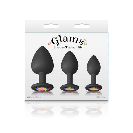 Glams - Spades Trainer Kit - Black | 657447102837 | Available at EroticWarehouse.com