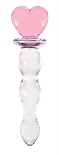 Crystal Heart of Glass - Pink | 657447091605 | Available at EroticWarehouse.com