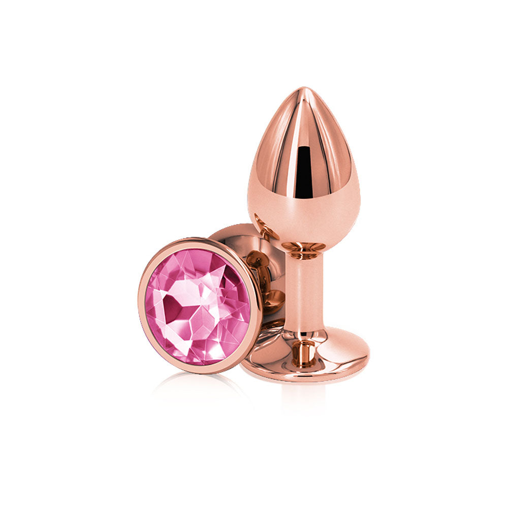 Rear Assets - Rose Gold - Small - Pink | 657447103018 | Available at EroticWarehouse.com