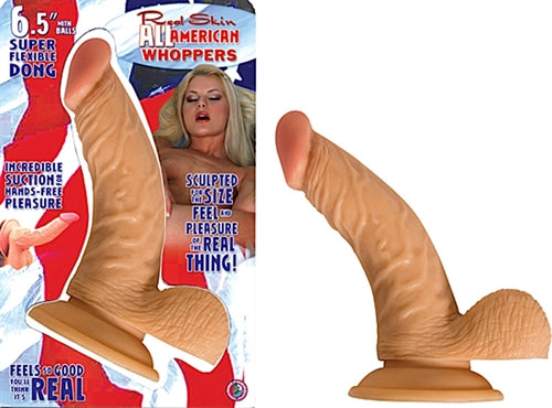 6.5 Inch All American Whopper | 782631189513 | Available at EroticWarehouse.com