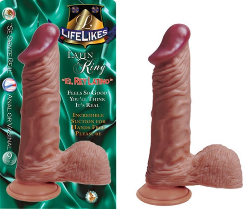 Lifelike Latin King 9 Inch | 782631201154 | Available at EroticWarehouse.com