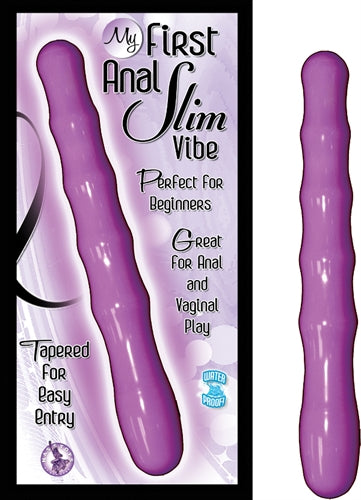 My First Anal Slim Vibe - Purple | 782631221022 | Available at EroticWarehouse.com