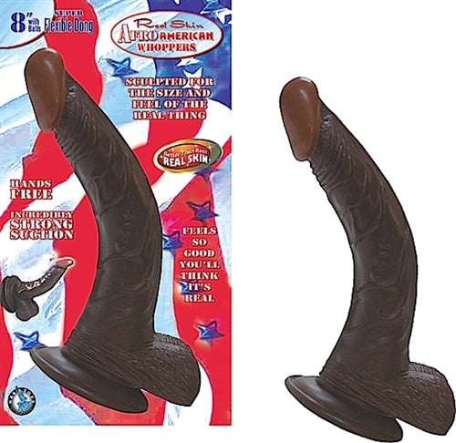 Afro American Whoppers - Brown | 782631223224 | Available at EroticWarehouse.com