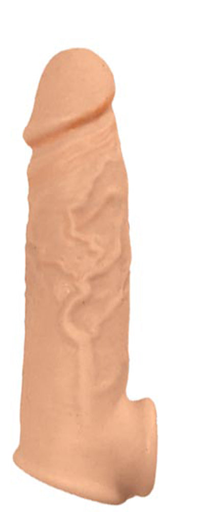 Natural Realskin Vibrating Penis Xtender | 782631295719 | Available at EroticWarehouse.com