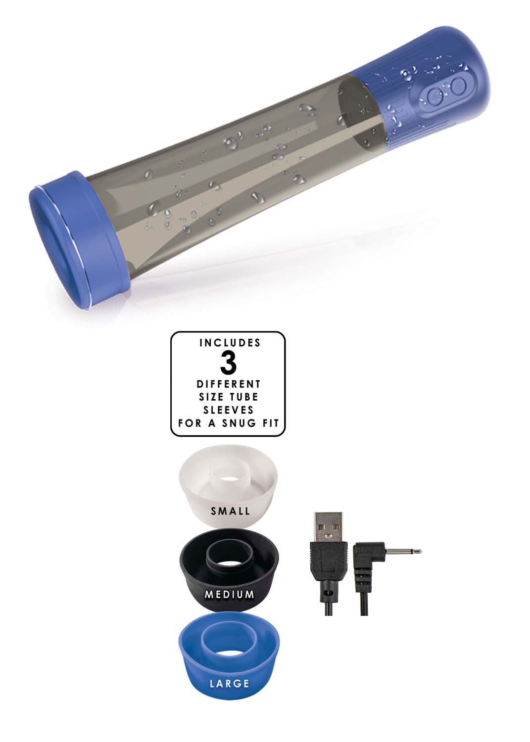 H2o - Blue | 782631313000 | Available at EroticWarehouse.com
