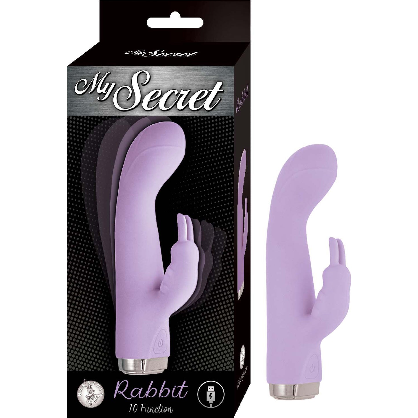 My Secret Rabbit - Purple | 782631314724 | Available at EroticWarehouse.com