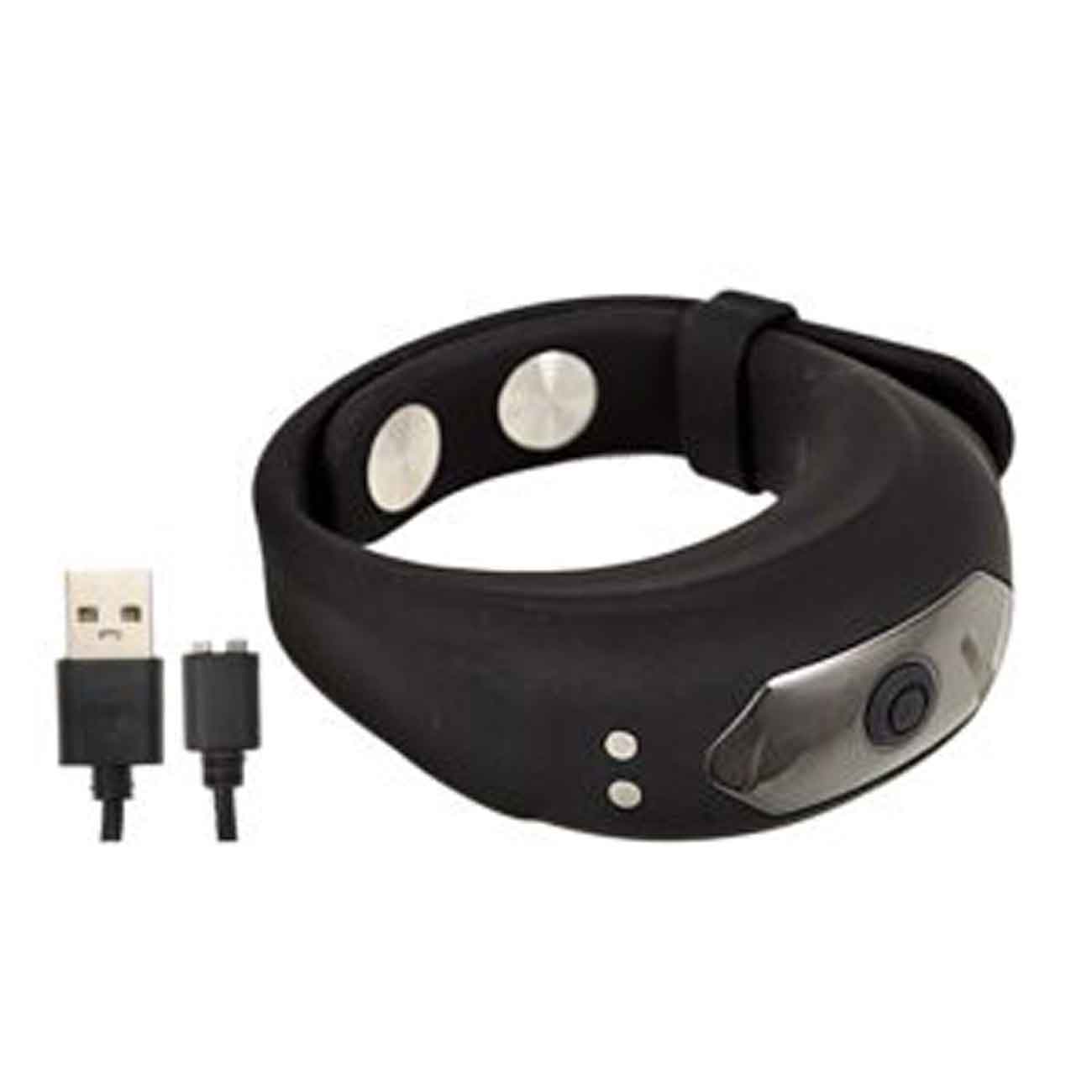 Cockpower Adjustable Belt Ring - Black | 782631316704 | Available at EroticWarehouse.com