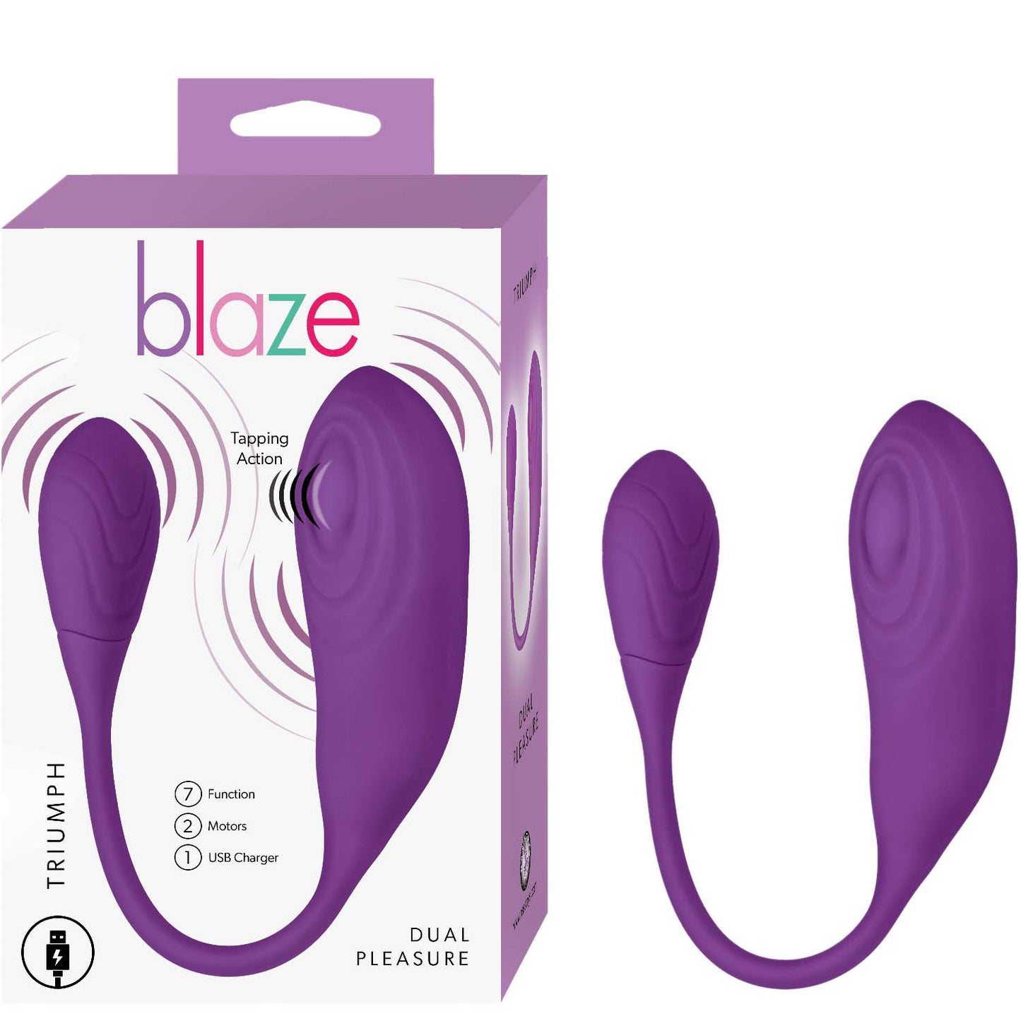 Blaze Triumph - Purple | 782631317527 | Available at EroticWarehouse.com