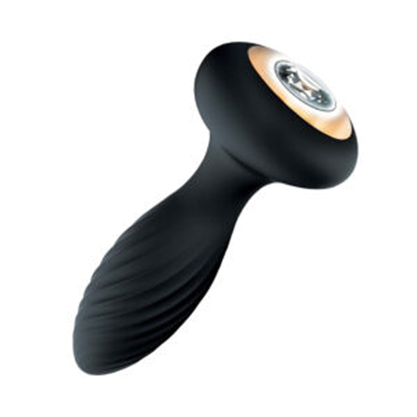 Goddess Diamond Vibrating Plug - Black | 782631321005 | Available at EroticWarehouse.com