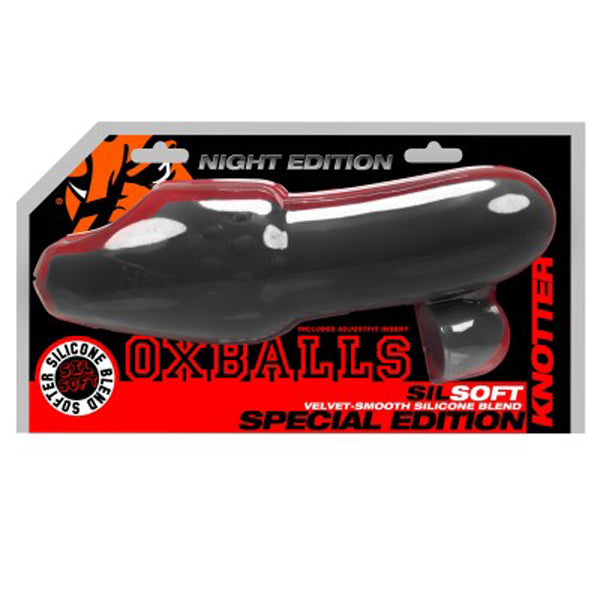 Knotter Adjust-Fit Cocksheath - Black | 840215126627 | Available at EroticWarehouse.com