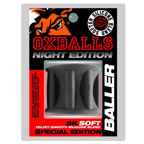 Baller Max Tag Ballstretcher - Black | 840215126573 | Available at EroticWarehouse.com